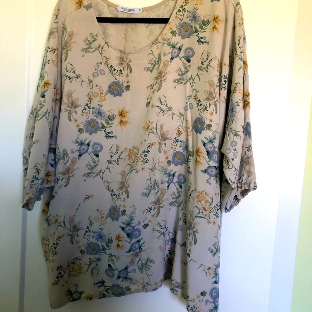 Designer 3XL Blouse made by Giulia Rosi